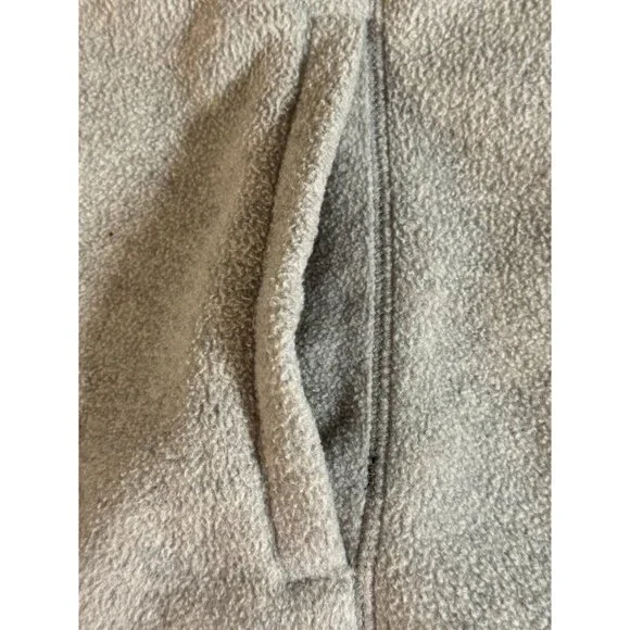 St Johns Bay Mens Medium Brown Fleece Full Zip Vest Fall Winter Outdoor Jacket - Picture 6 of 7